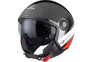 Agrius Score Conoid Open Face Motorcycle Helmet