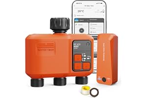 XINFUTURE 3 Outlet WiFi Water Timer for Garden Hose