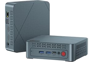 BOSGAME E3 Mini PC OS, Twin Lake N150 Mini Desktop Computer (fino a 3,6 GHz) 16 GB DDR4 512 GB M.2 SSD Piccolo PC, Supporta 4K UHD Dual HDMI e Type-C, 2.5G LAN, WiFi 5, BT 5.0