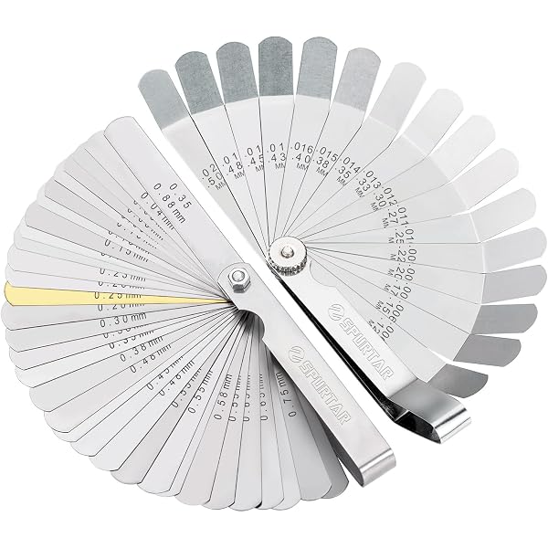 Produktbild von Fühlerlehre Stahl 300 Mm Länge Dicke 002–1 Mm Zweifach
