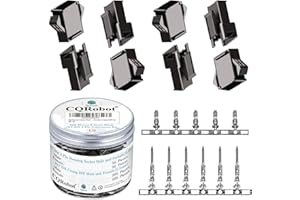 CQRobot JST SM 2,5 mm Paso 4-Pines Conector IC Macho Enchufe, Hembra Receptáculo Carcasa y Macho/Hembra T Forma Engarce Terminal. 50 Juegos / 500 Piezas Cable a Cable Adaptador Cable Componentes.