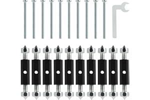 SOPWMAP 10 pezzi 118 Tipo Riparazione Cassetta Elettrica, Kit di Riparazione per Scatole di Derivazione Elettrica Tipo 118, Riparazione Accessori Elettrici Strumenti, con Aste di Supporto, Viti