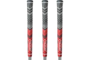 Golf Grip Tour Fit Dual Compound Premium Half Cord Golf Grips Standard Midsize Golf Grips with Golf Tape Set of 1/3/6/9/13