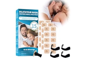 ‎FOGOIN Airbreeze Pro 2.0 - Original, Magnetische Nasenpflaster gegen Schnarchen – Anti-Schnarch Nose Strips, Schnarchstopper & Nasenstrips Magnet für bessere Atmung und erholsamen Schlaf