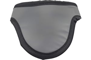 SFXRAY Ladies Thyroid Shield Light Weight Radiation Protection 0.5mm Pb Lead Equivalency (Grey)
