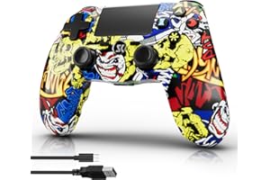 CHENGDAO Controlador PS4 inalámbrico con Controlador Dual Shock para Playstation 4 / Pro/Slim/PC (Canyon)