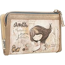 Portafoglio Anekke Memories RFID S - Multicolor, Protezione Antifurto, Compatto - Foto 5