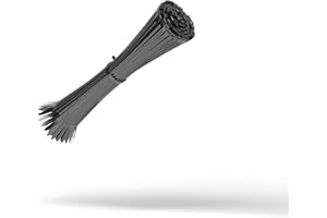 HeiGroup - HeiKab 100 opaska kablowa 140 x 2,5 mm - odporna na promieniowanie UV - minimalna wytrzymałość na rozciąganie 80 N / 8,1 kg - czarne -