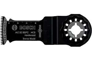 Professional 1x HCS Instickssågblad AIZ 32 BSPC (för hårda träslag, 50 x 32 mm, tillbehör Multiverktyg)