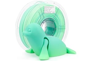 iSANMATE Matte PLA Filament 1.75mm, Rainbow Multicolor Fast Change 3D Printer Filament, Macaron Gradient Filament 1KG/Spool, Dimensional Accuracy +/- 0.02 mm