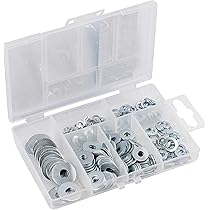 460 Rondelle Piatte In Acciaio - Assortimento M3-M12, Per Fai Da Te E Riparazioni - Foto 13