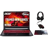 Acer Nitro 5 AN515-44 15.6 Inch Gaming Laptop (AMD Ryzen 5 4600H, 8GB RAM, 512GB SSD, NVIDIA GTX 1650Ti, Full HD 144Hz Displa