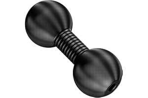 BRCOVAN Aluminiumlegierung 1 Zoll Kugel auf 1 Zoll Kugel Adapter Kompatibel mit RAM Mounts B Größe 1 Zoll Kugel Doppelsockelarm