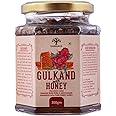 Vanalaya Organic & Natural Honey Gulkand Prepared Using Sun Cooked Damask Rose Along with Forest Honey 300gm