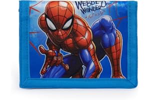 L'ERBAVOGLIO SPIDERMAN - PORTAFOGLIO BAMBINO-RAGAZZO CON TASCA PORTAMONETE - PRODOTTO UFFICIALE