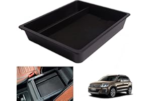 ‎ITDEGNO Storage Box Organiser Centre Console Armrest for Tiguan 2010-2015