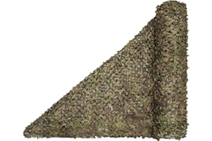 Sitong - Rollo Grueso de Red de Camuflaje. para Caza, decoración Militar, para Dar Sombra