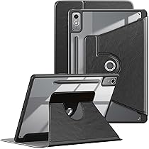 Vkooer Case For Lenovo Tab P12 (2023) Model TB370FU, 12.7 Inch Leather Folio Cover Lenovo Tab M11 Case With Auto Sleep/Wake Multi Angle Stand - Brown - View #6