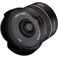 Samyang AF 18 mm F2.8 FE (Tiny but Super Wide) – Autofokus Vollformat und APS-C Festbrennweite Objektiv Sony E E-Mount für So