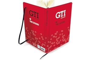 BRISA VW Collection - Volkswagen Cuaderno de notas GTI en tapa dura DIN A5 (GTI THE Legend/Rojo)