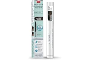 CLEARÉ INSTITUTE Colour Clinuance | Retoucheur Temporaire Instantané pour Premiers Cheveux Gris, Racines et Sourcils | Rapide et Facile à Utiliser | Couverture Parfaite et Précision Maximale | Châtain Foncé | 10ml