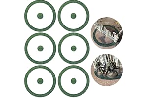 Jucoci Markery punktowe obiektywu, 6 szt., zestaw markerów obiektywowych kompatybilny z Warhammer 40k WH40k Wargame (miniatura nie jest dołączona)