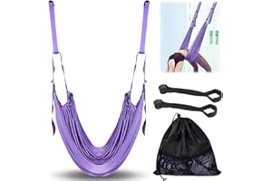 MIUUIPI Beinstretcher Stretching Band Dehnungsband, Yogagurt, Hochelastischer Widerstandsbänder, Taille Rücken Bein Stretch Strap, Inversion Stretch für Yoga Ballett Pilates Gymnastik