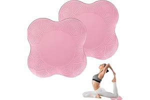 KYSUN 2 sztuki ochraniacze na kolana do jogi poduszka do kolan podkładka na kolana, mata do jogi lekkie ochraniacze na kolana, antypoślizgowe akcesoria do ochrony kolan, mankietów i łokci