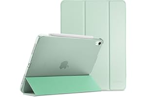 ProCase do iPada Air 5. generacji 2022 / iPad Air 4. generacji 2020, 10,9 cala, smukła twarda tylna obudowa, twarda tylna obudowa, etui [obsługa ołówka 2 ładowania] - zielony