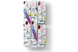 ENLEE Mountain Bike Frame Guard, Bicycle Clothing Film, Sticker Tape, Personalized DIY MTB Protector-Decorate and Protect Your Bike (Colorful Style)