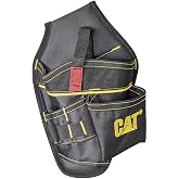 CAT DA980565 Şarjlı Matkap İ&ccedil;in Kemer Askılı Ağır Hizmet Bel Alet &Ccedil;antası