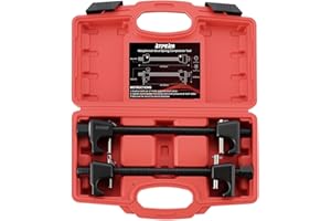 ATPEAM Macpherson Strut Spring Compressor 2pc Heavy Duty Coil Spring Compressor Strut Remover Installer Tool, 7/8in Socket 1/2in Drive