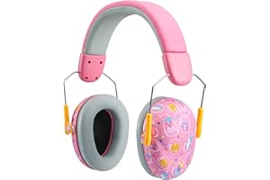 Samaly Kids Ear Defender, SNR 27dB Ear Defenders for Children, Noise Cancelling Headphones Autism, Kids Ear Protection Earmuffs for Fireworks, Concerts, Party(6 Months to 14 Years Old)