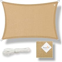 CHENG Sonnensegel 2x4,5m Anthrazit – UV-Schutz 90%, Wasserabweisend, Für Garten, Terrasse, Balkon