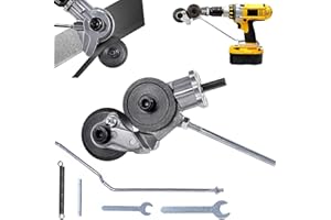 Wjelet Electric Drill Plate Cutter, Metal Sheet Cutter, Electric Drill Shears Attachment Nibbler for Fast and Precise Cutting of Iron, Steel, Aluminum, and Copper