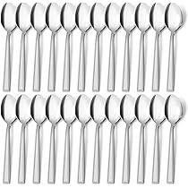 Servizio Posate Excelsa London 24 Pezzi Acciaio Inox Servizio Posate Excelsa London 24 Pezzi - Acciaio Inox 18/0 Per 6 Persone Argentato Posate Eleganti Lavastoviglie - Foto 2