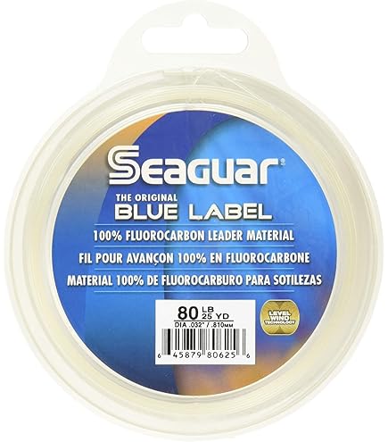 Seaguar - Fil Fluorocarbone FXR 50 M - Invisible, Résistant à L'abrasion, Pour Pêche Mer Et Compétition