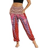 Pantaloni Harem Estivi Stile Boho - Vita Alta, Tasconi, Leggeri, Perfetti Per Yoga E Spiaggia - Foto 2