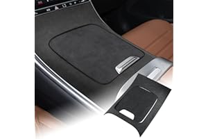 ‎FDAIUN FDAIUN für Mercedes-Benz GLC X254 2023 2024 Auto Alcantarn Armlehne Kissen Mittelkonsole Armlehne Box Matte Innenbereich zubehör Schwarz