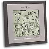 TFA Dostmann Eos Max Wetterstation, für Innen und Außen mit Funk Außensensor, 6 Tage Vorhersage von Meteorologen, Urlaubswett