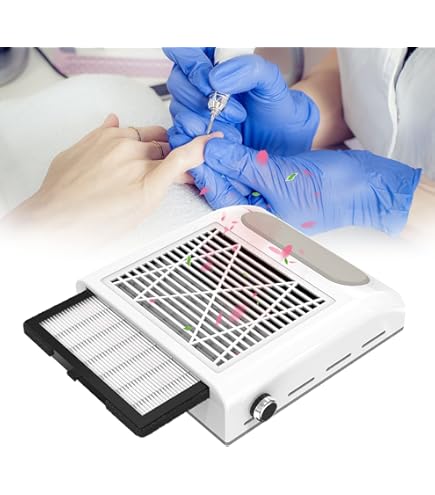 Nagelstofafscheider Krachtige Nagelstofzuiger, 60W Nagelstofzuiger