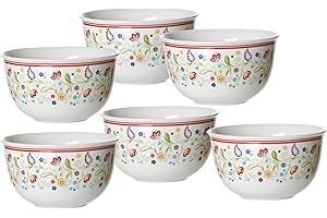 Ritzenhoff & Breker Doppio Shanti 043945 zestaw misek na płatki śniadaniowe, 6-częściowy