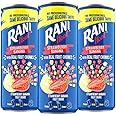 Rani Flaot Strawberry & Banana Flavoured Fruit Drink with Chunks | Refreshing Fruit Drink with Strawberry & Banana Chunks | PACK OF 3 (240ml Each) - CAN PACKAGING