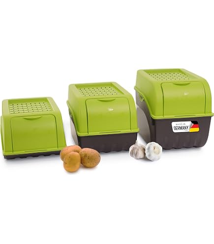 ARTECSIS Boîte Pommes de Terre – Blanc – 1 Set L