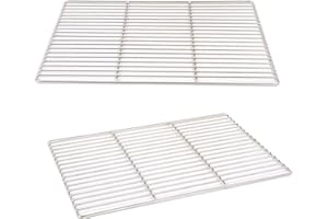 WIMI Grillrost 60 x 30 cm aus Edelstahl rostfrei und elektropoliert