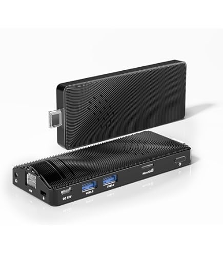 Mini PC Stick Windows 10 Pro, Intel Atom X5-Z8350, 8GB RAM 128GB, WiFi Bluetooth, 4K HDMI