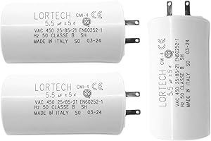 LORTECH CONDENSATORE 5,5UF PER MOTORE DI VOLA/STORE SOMFY E SIMU – TAPPI FASTON 2,8MM PER 3
