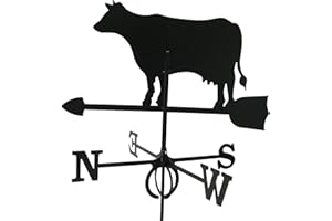 SVENSKAV Wetterfahne Kuh groß 64 x 80 cm