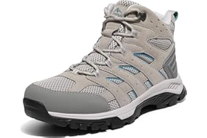 NORTIV 8 Chaussures de Randonnée Imperméables Bottes de Montagne pour Femmes Trekking Antidérapantes Légères en Plein air SNHB2212W