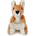 Zappi Co Kangaroo 18 cm Plush Toy Realistic Soft Cuddly Animal, Authentic Look, Perfect for Playtime & Learning, Featured on TikTok (18cm Length)